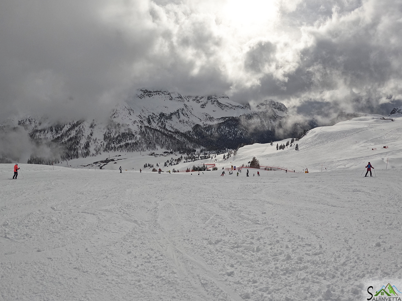 Scufoneda 2024 il festival del telemark sulle Dolomiti - sulle piste della Skiarea Passo San Pellegrino