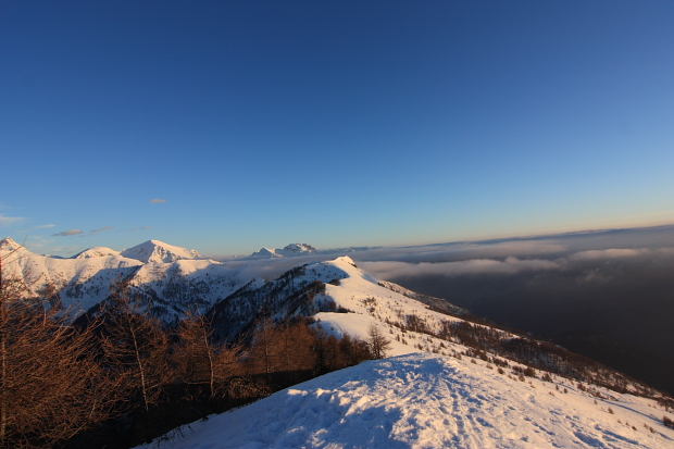 Vista dalla vetta del Monte Cimone (1800 mt.)