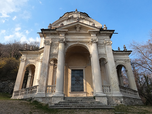 Sacro Monte di Varese, Quinta Cappella Disputa Tempio
