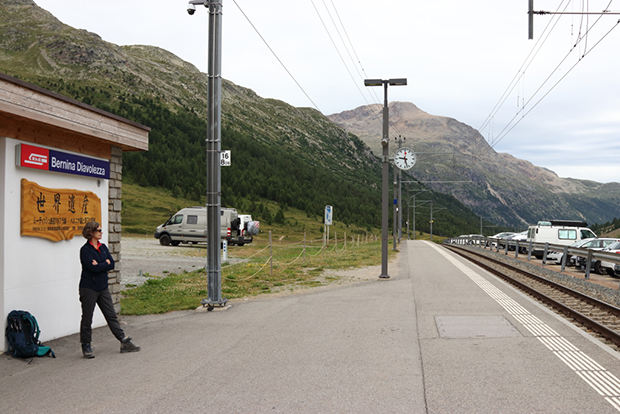 Stazione del Trenino Rosso del Bernina, Bernina-Diavolezza
