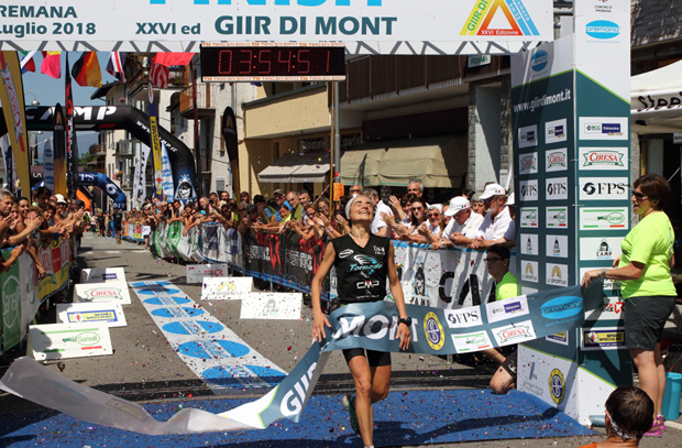 Rampazzo, prima donna vincitrice al Giir di Mont 2018