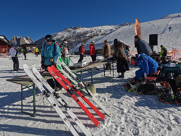 Il Villaggio di San Martino Telemark Event con lo stand Kreuzspitze