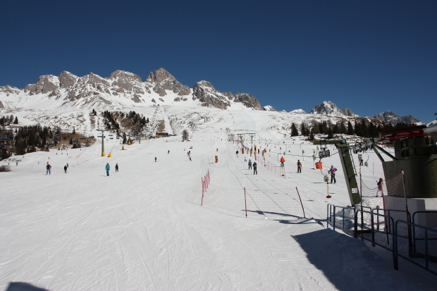 La Skiarea del Passo San Pellegrino