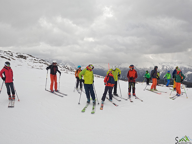 Scufoneda 2023, Skiarea Alpe Lusia gruppo Telemark