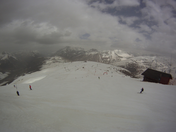 Mottolino, panorama dal Monte della Neve