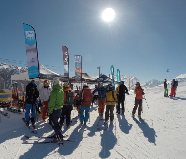 Ski Test del secondo giorno al Mottolino 