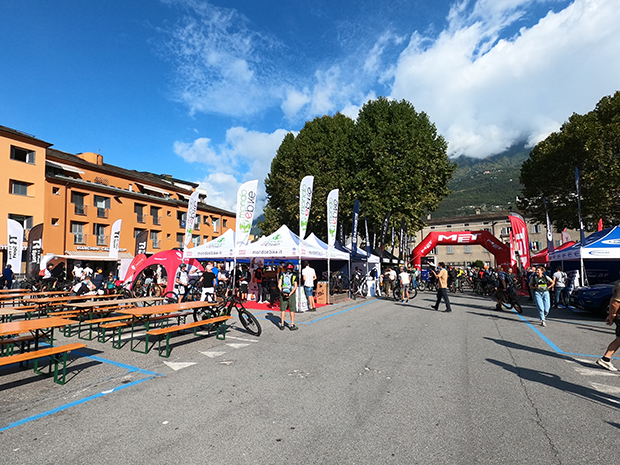 Valtellina E-Bike Festival 2021,Villaggio con gli Stand