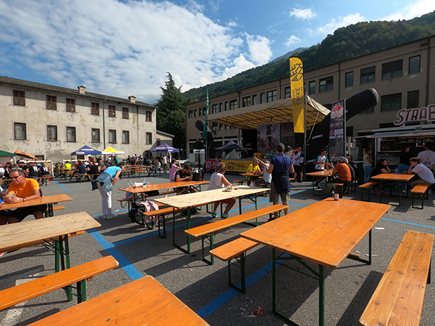 Valtellina E-Bike Festival 2021,Villaggio con gli Stand