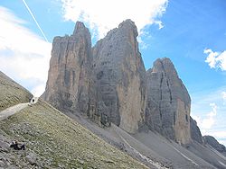 Le Tre Cime - photo by wikipedia.org