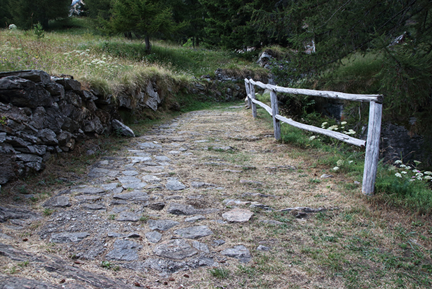 Lungo l'Antica Mulattiera dell'Alpe Devero