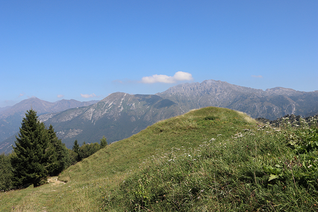 Il panorama dalle Baite di Desio (1270 mt.)