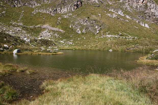 Lago dell'Agna (2282 mt.) nel cuore della Val Brandet