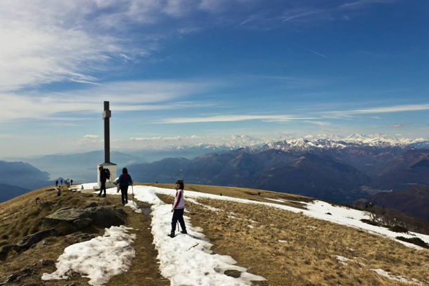 Croce di vetta, Monte Lena 162 altitudine