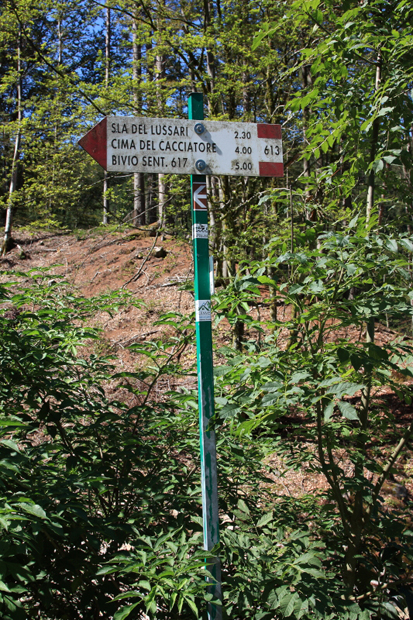 Camporosso, primi cartelli escursionistici