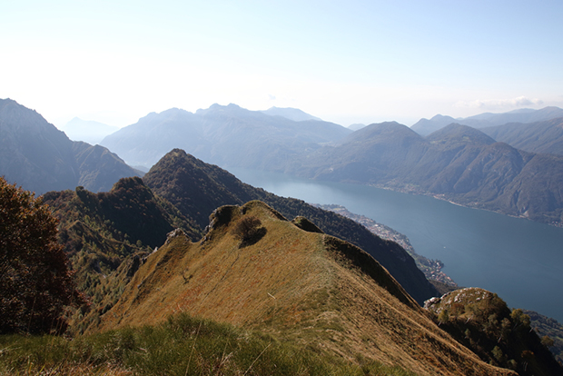 Panorama dalla vetta del Monte Palagia (1546 mt.)