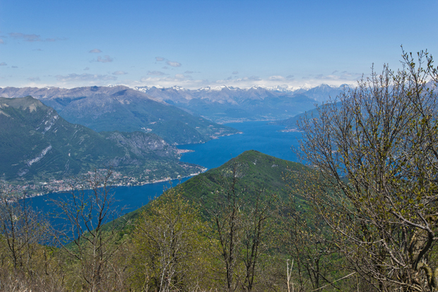 Panorama sull'Alpe Terra Biotta