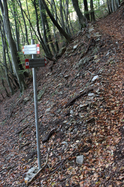 Altri cartelli escursionistici che indicano il Rifugio Riva