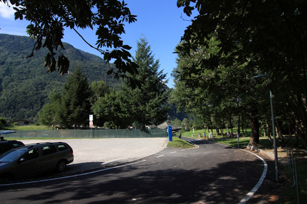 Parcheggio Area Picnic a lato delle Cascate Acquafraggia
