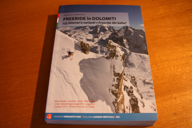Freeride in Dolomiti - Copertina del testo