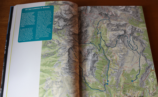 Scialpinismo sulle Dolomiti di Brenta - Capitolo cartina