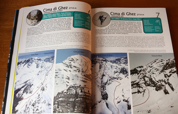 Scialpinismo sulle Dolomiti di Brenta - Itinerario