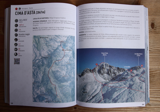 Scialpinismo in Lagorai e Cima d'Asta, Versante Sud - Itinerario