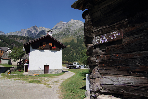 Antica Locanda Alpe Devero cartelli