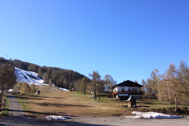 Vista sulla Pista di discesa di Alpe Paglio