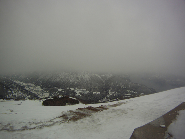 Panorama dalla vetta del Monte di Muggio