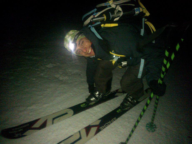 Scialpinismo notturno Spiazzi di Gromo (Bg)