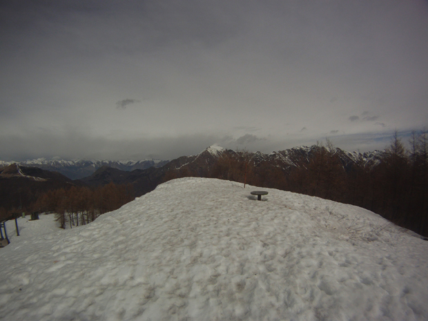 Panorama dal Monte Cimone 1800 mt.