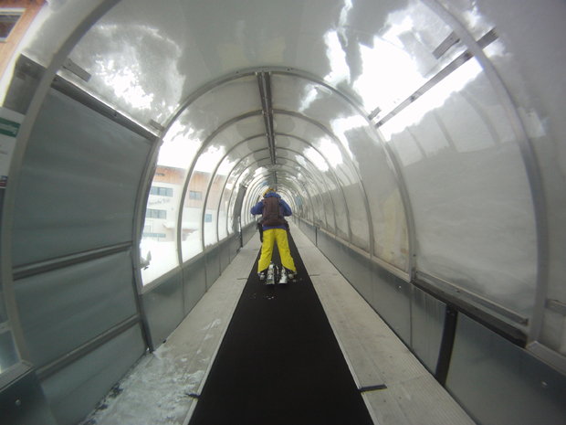 Tunnel-Tappeto a Bettmeralp
