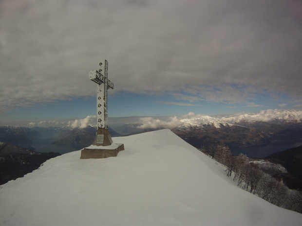 Monte di Muggio, la vetta a 1800 mt.