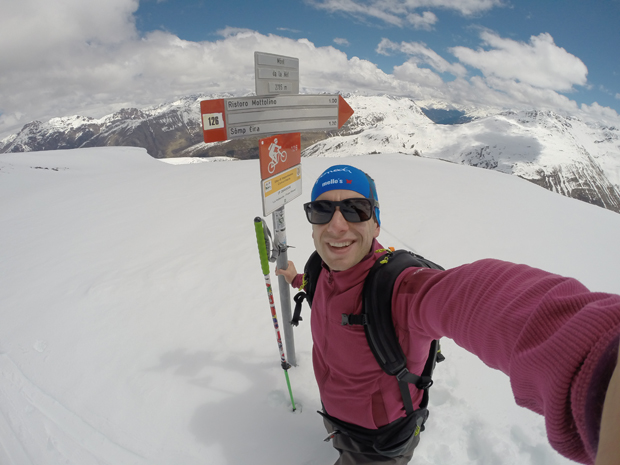 Cima Monte della Neve, Selfie