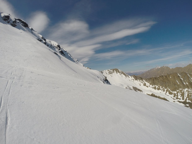 Scialpinismo Val Vedrano verso il Pizzo Mellasc