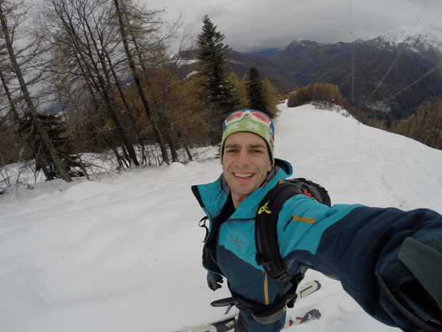 GiorgioTmk Selfie sulla Pista Alpe Paglio