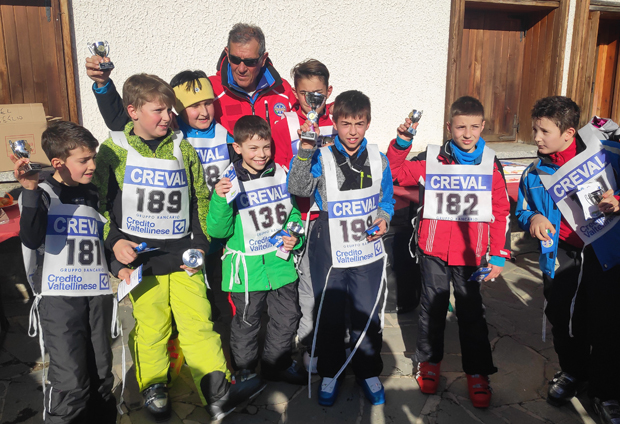 Skiarea Alpe Teglio, Premiazione Gara Corsi Ragazzi 2020