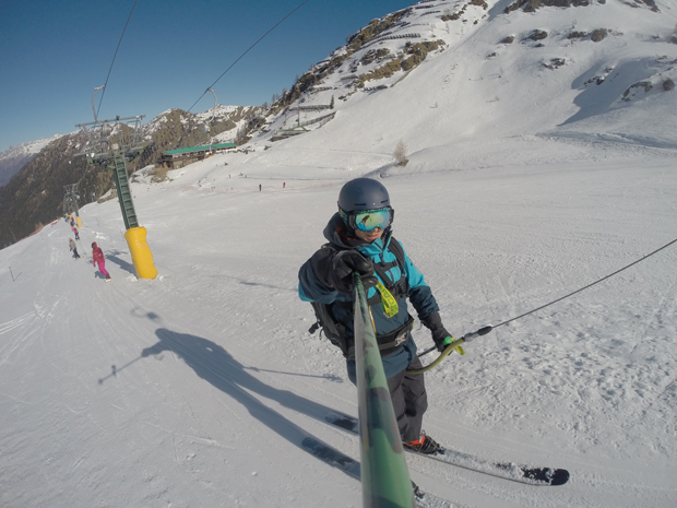 Giorgio Tmk Selfie sullo Skilift Salmurano