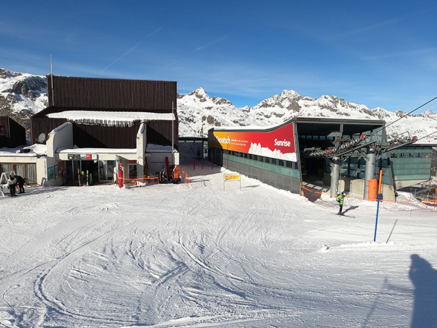 Skiarea Corvatsch, Stazione Furtschellas Intermedia