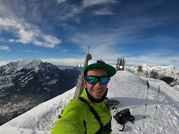 Giorgio Tmk Selfie in vetta al Monte Orscellera