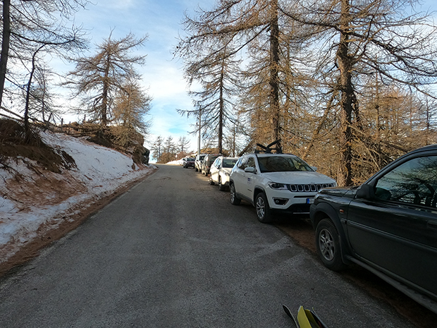 Strada del Colle della Cavallina, Valle Maira