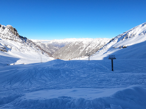 Panorama parte alta Skilift Valgerola