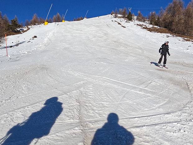 Skiarea Alpe Teglio, parte alta della Pista Rossa Alpe Teglio