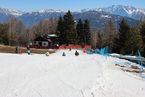 Alpe Teglio Skiarea, campo scuola e bob