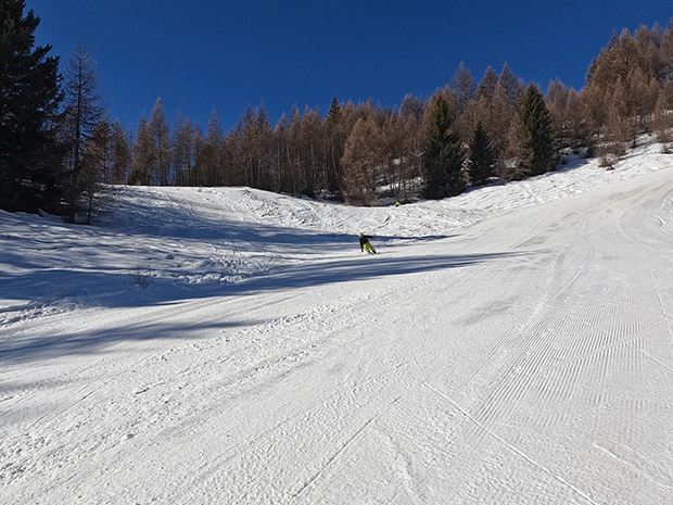Alpe Teglio Skiarea, la pista rossa di discesa