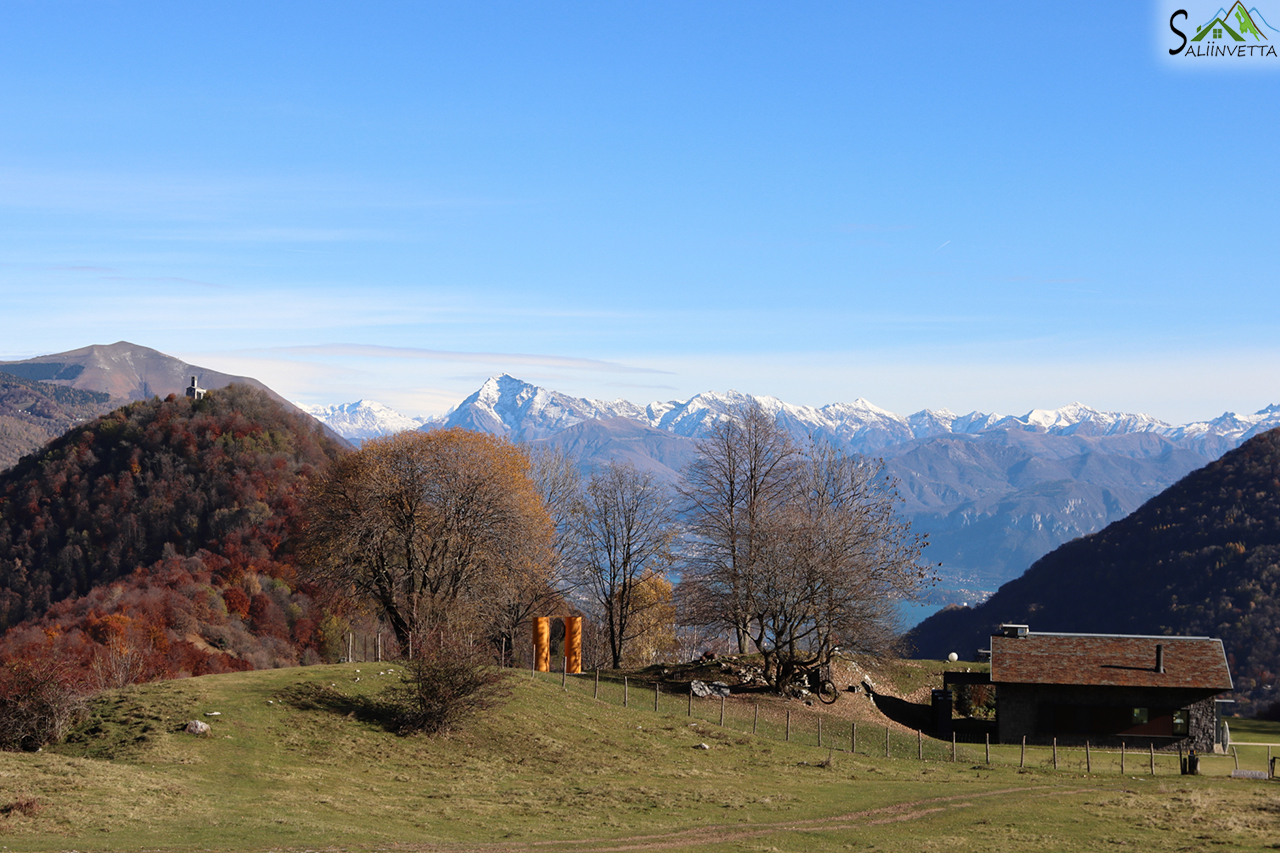 Pian delle Alpi e il suo bellissimo panorama, Valle d'Intelvi