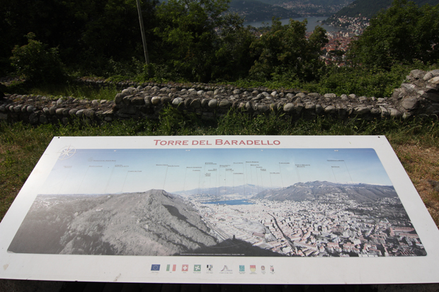 Panorama dal Baradello