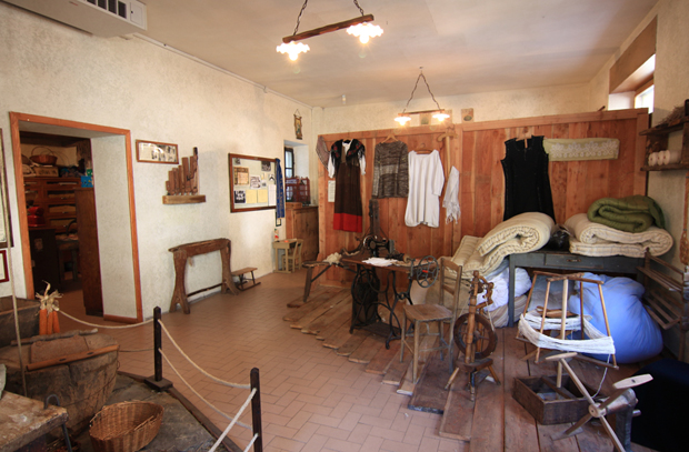 Antica bottega, lavorazione della lana