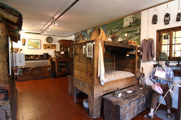 Museo Etnografico di Premana (Lc) - Ricostruzione abitazione contadino