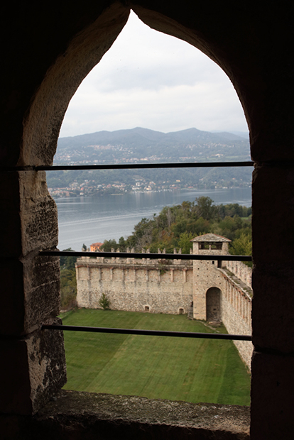 La Rocca di Angera, panorama dalla Torre Castellana